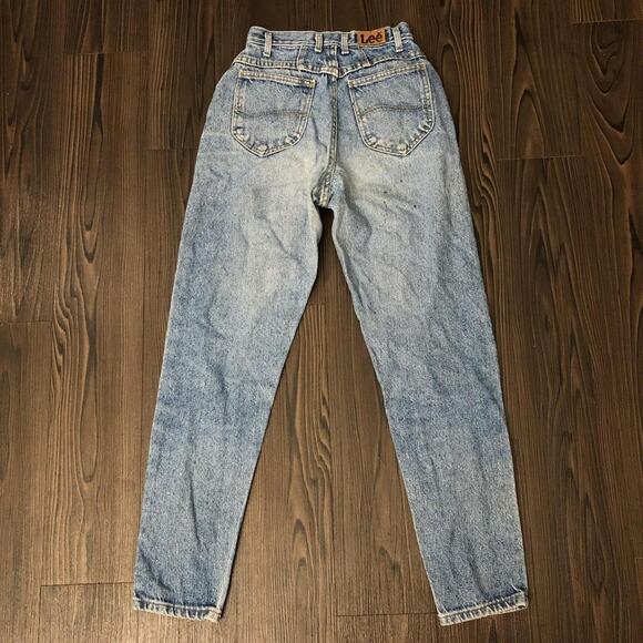 Women’s Vintage High Waisted Lee Denim Jeans | Size: 5 - Picture 3 of 5